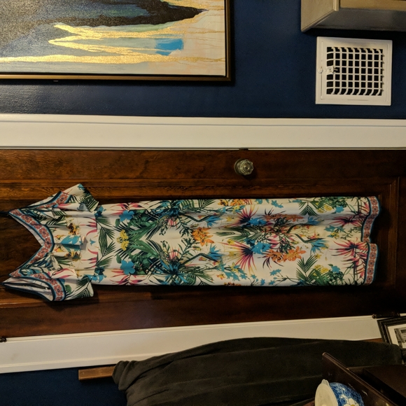 Floral jumpsuit - Picture 2 of 2